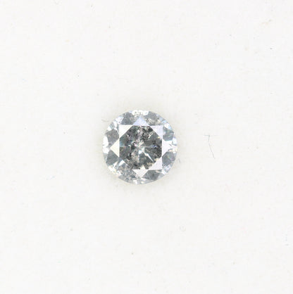 0.20 CT Round Brilliant Cut Salt and Pepper Diamond – Perfect for Engagement Rings, Necklaces, Promise Rings, Earrings & Anniversary Gifts - JayKrishna Diamond