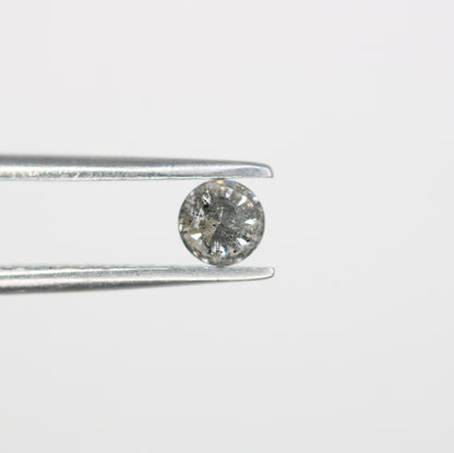0.20 CT Round Brilliant Cut Salt and Pepper Diamond – Perfect for Engagement Rings, Necklaces, Promise Rings, Earrings & Anniversary Gifts - JayKrishna Diamond