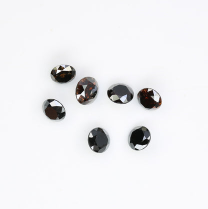0.50 CT Round Brilliant Cut Dark Brown Diamond For Engagement Ring - JayKrishna Diamond