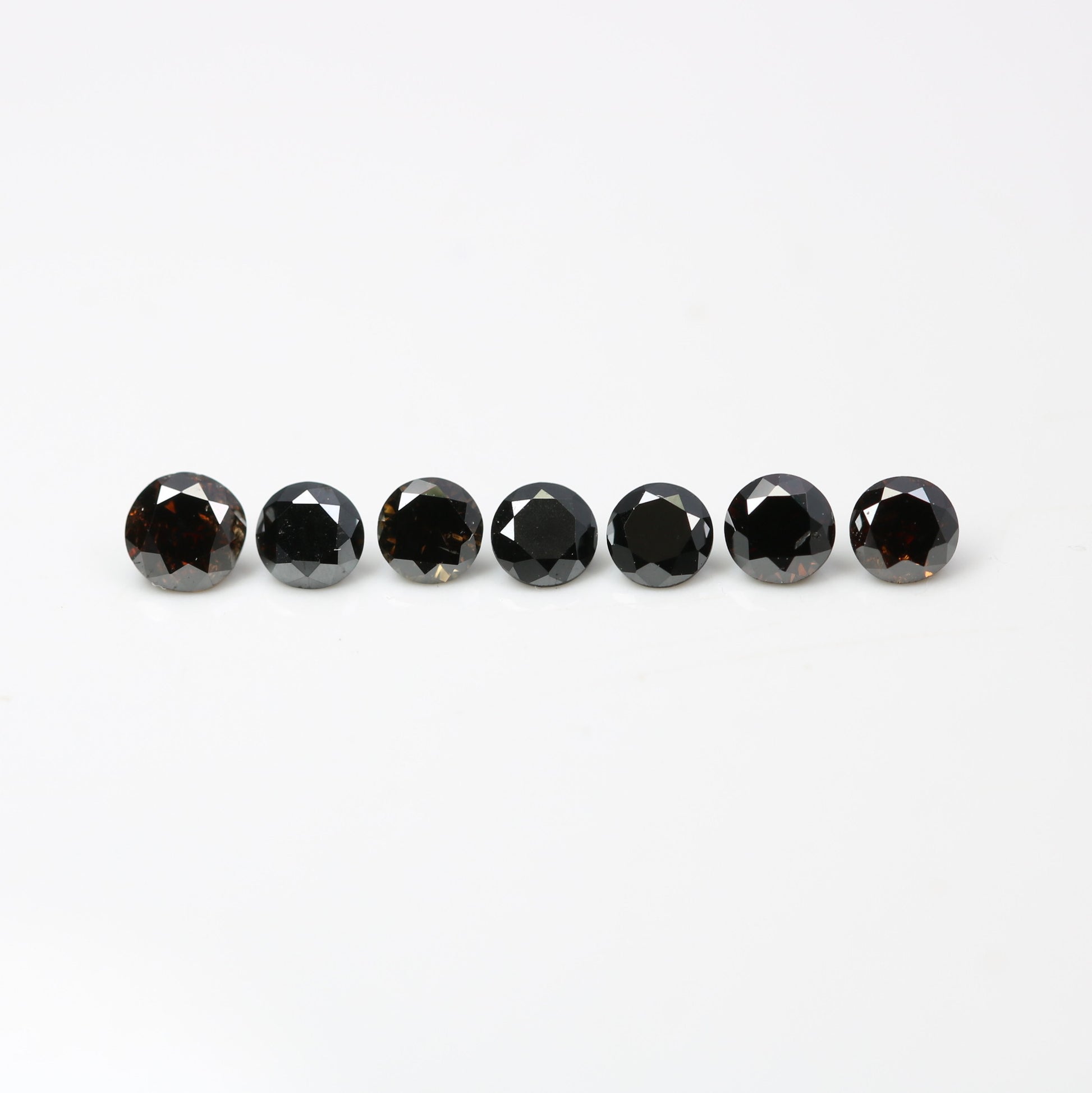 0.50 CT Round Brilliant Cut Dark Brown Diamond For Engagement Ring - JayKrishna Diamond