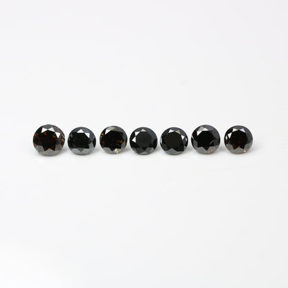 0.50 CT Round Brilliant Cut Dark Brown Diamond For Engagement Ring - JayKrishna Diamond