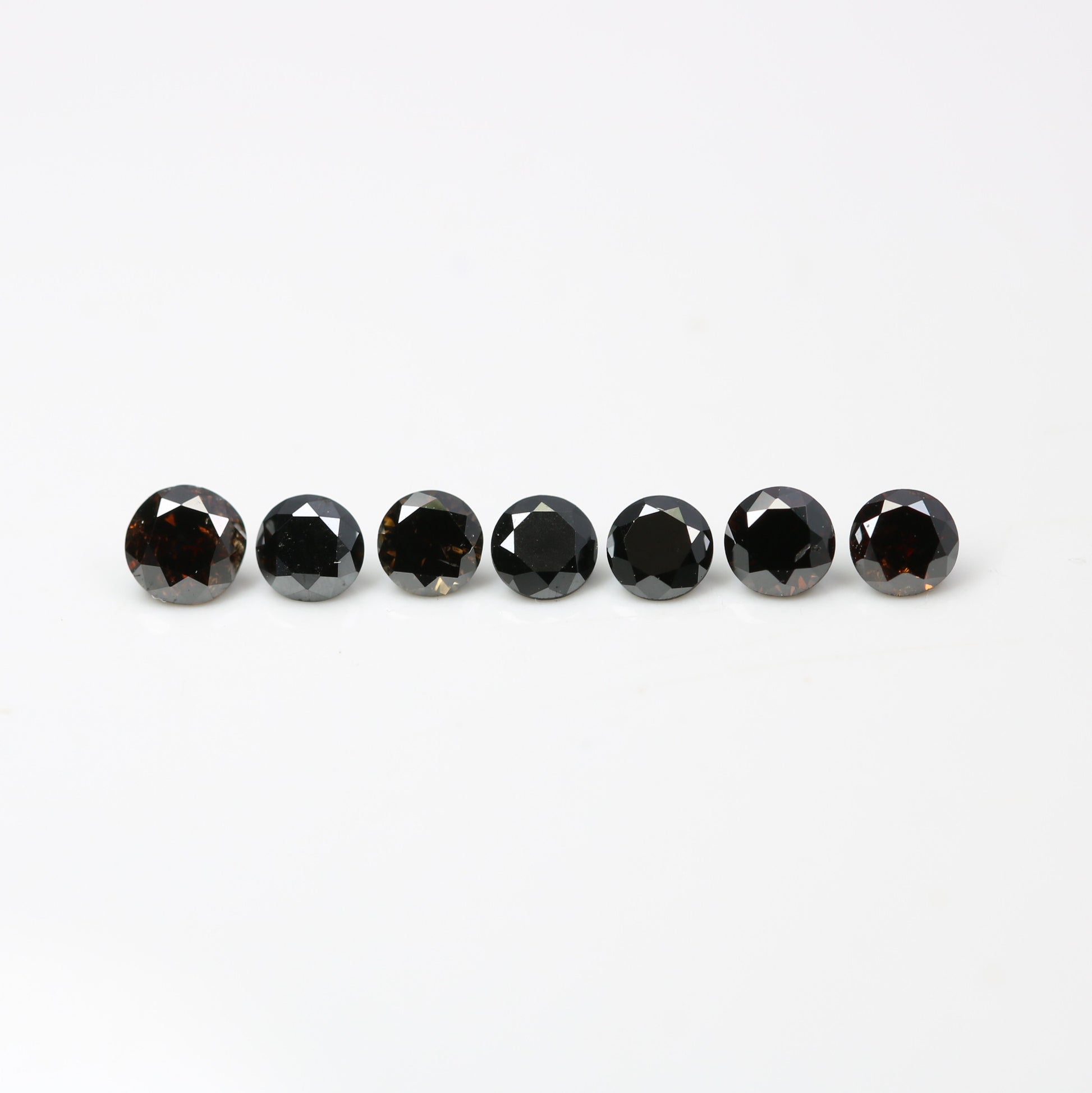 0.50 CT Round Brilliant Cut Dark Brown Diamond For Engagement Ring - JayKrishna Diamond