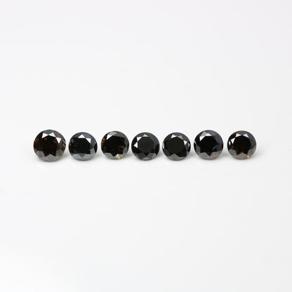 0.50 CT Round Brilliant Cut Dark Brown Diamond For Engagement Ring - JayKrishna Diamond
