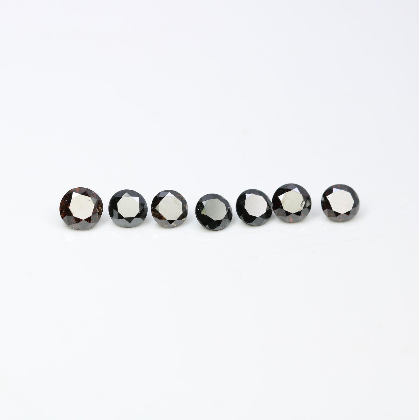 0.50 CT Round Brilliant Cut Dark Brown Diamond For Engagement Ring - JayKrishna Diamond