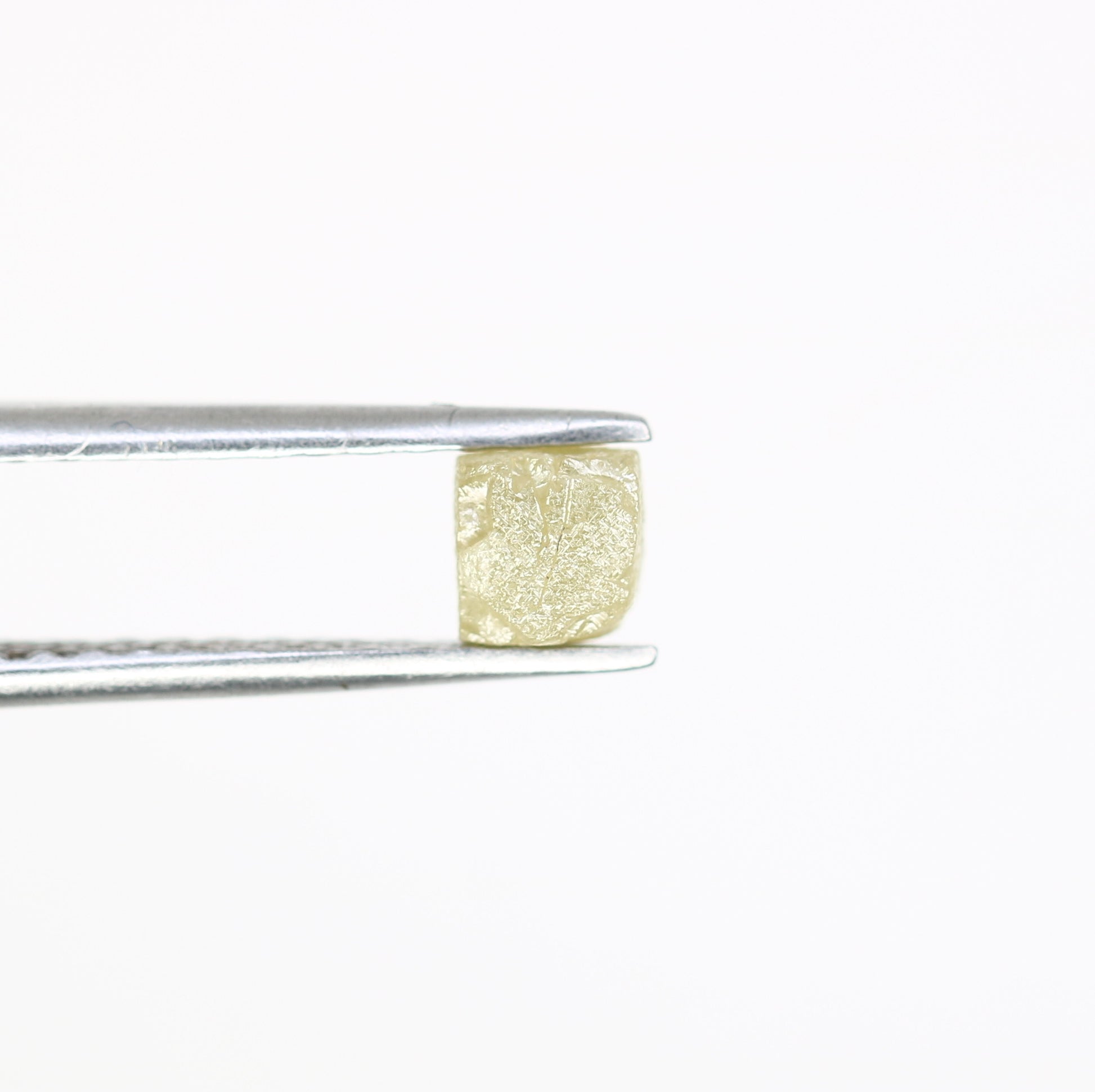 0.98 Carat Grey Color Natural Loose Unique Congo Cube Rough Diamond For Promise Ring - JayKrishna Diamond