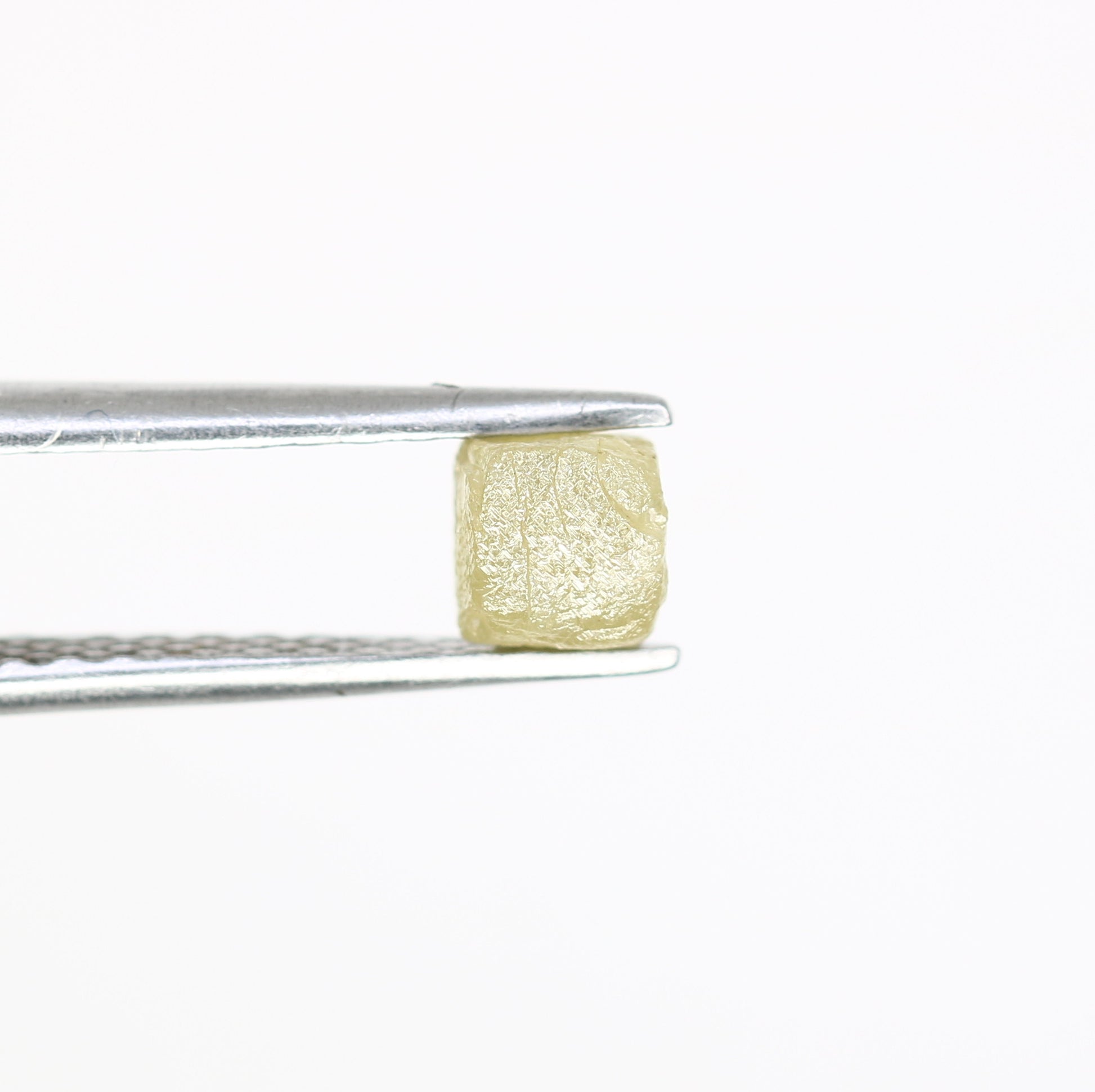 0.98 Carat Grey Color Natural Loose Unique Congo Cube Rough Diamond For Promise Ring - JayKrishna Diamond