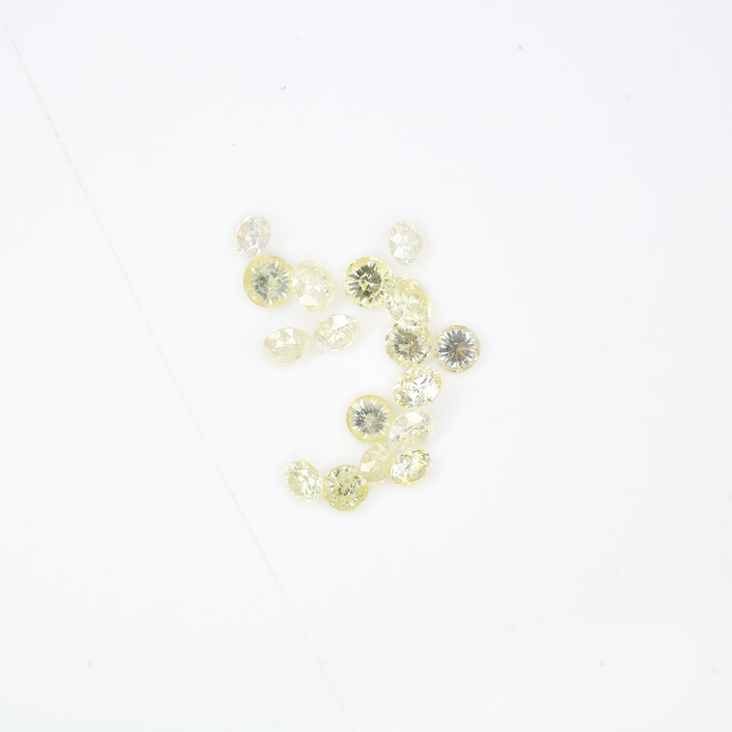 1.19 CT 2.30 To 2.80 MM Mix light Yellow Brilliant Cut Round Diamond For Engagement Ring - JayKrishna Diamond
