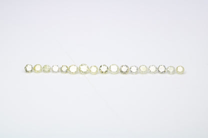 1.19 CT 2.30 To 2.80 MM Mix light Yellow Brilliant Cut Round Diamond For Engagement Ring - JayKrishna Diamond