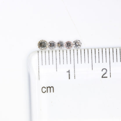 0.31 CT Fancy Mixed Light Brilliant Cut Round Diamonds (2.20 to 2.90 MM) – Ideal for Engagement Rings | Sparkling Round Diamond Jewelry - JayKrishna Diamond