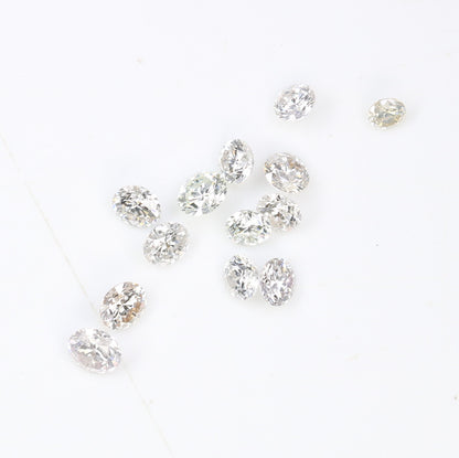 0.61 CT Round Brilliant Cut Light Mix Diamonds (1.70 to 2.60 MM) for an Elegant Engagement Ring: Unique Gemstone Collection - JayKrishna Diamond