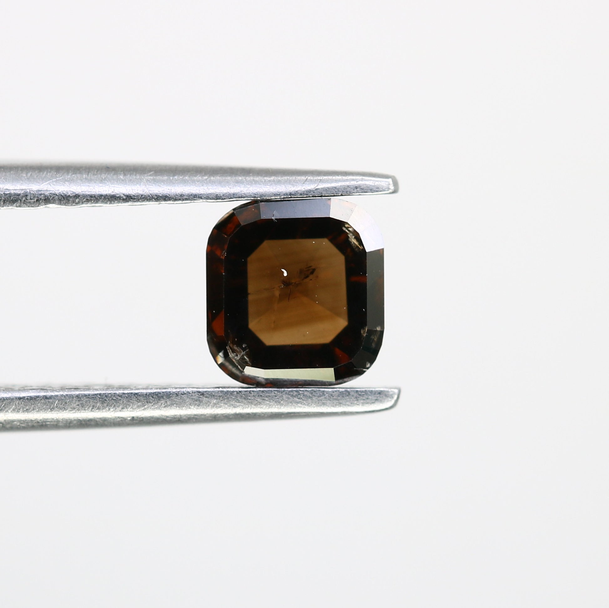 0.67 Carat 4.8 MM Cushion Shaped Fancy Brown Loose Diamond for Wedding Ring - Unique Gemstone for Custom Bridal Jewelry Designs - JayKrishna Diamond