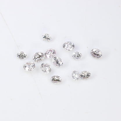 0.74 CT 2.10 To 2.60 MM Round Brilliant Cut Fancy Very Light Pink Diamond For Engagement Ring | Pendant | Bracelet | - JayKrishna Diamond