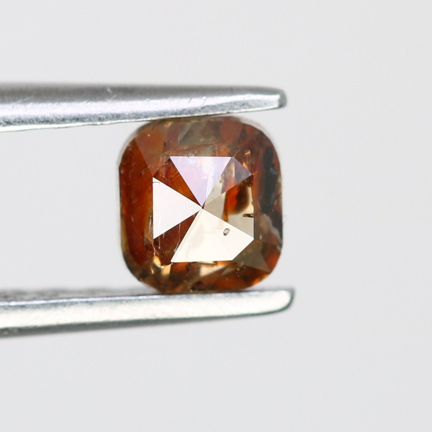 0.50 Carat Natural Fancy Orange Color Loose Diamond For Wedding Ring - JayKrishna Diamond