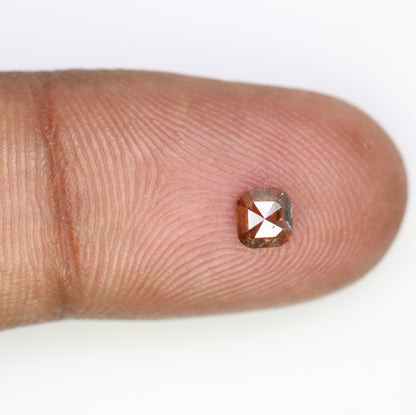 0.50 Carat Natural Fancy Orange Color Loose Diamond For Wedding Ring - JayKrishna Diamond