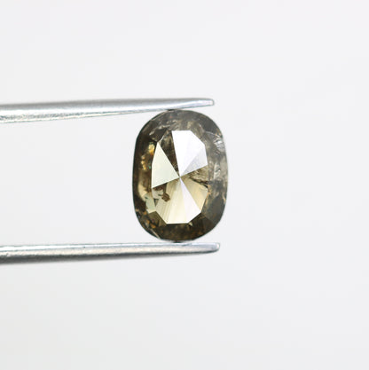 1.71 CT Oval Cut Dark Green Loose Natural Diamond For Engagement Ring - JayKrishna Diamond
