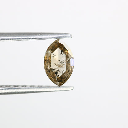 0.49 Ct 6.4 MM Brown Color Loose Marquise Shape Diamond For Galaxy Ring - JayKrishna Diamond