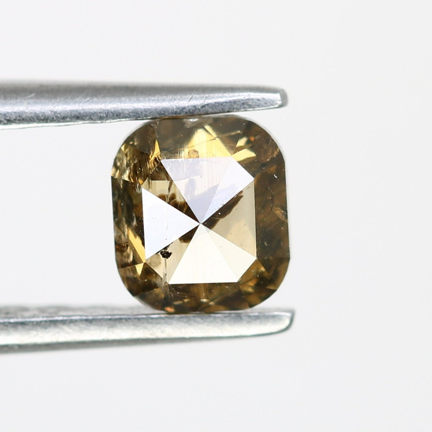 0.57 Ct Loose Cushion Cut Brown Diamond – Earthy Gem for Unique Engagement Ring Designs - JayKrishna Diamond