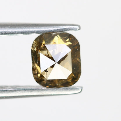 0.57 Ct Loose Cushion Cut Brown Diamond – Earthy Gem for Unique Engagement Ring Designs - JayKrishna Diamond