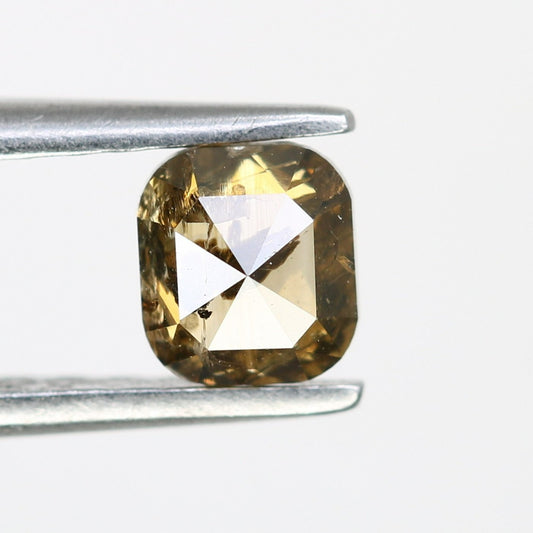 0.57 Ct Loose Cushion Cut Brown Diamond – Earthy Gem for Unique Engagement Ring Designs - JayKrishna Diamond