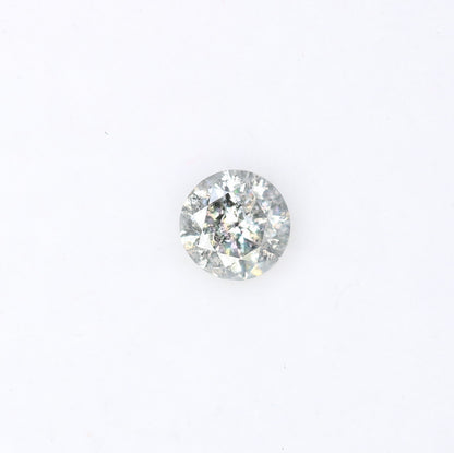 Unique 0.36 CT Salt & Pepper Round Brilliant Cut Diamond | Perfect for Engagement Rings - JayKrishna Diamond