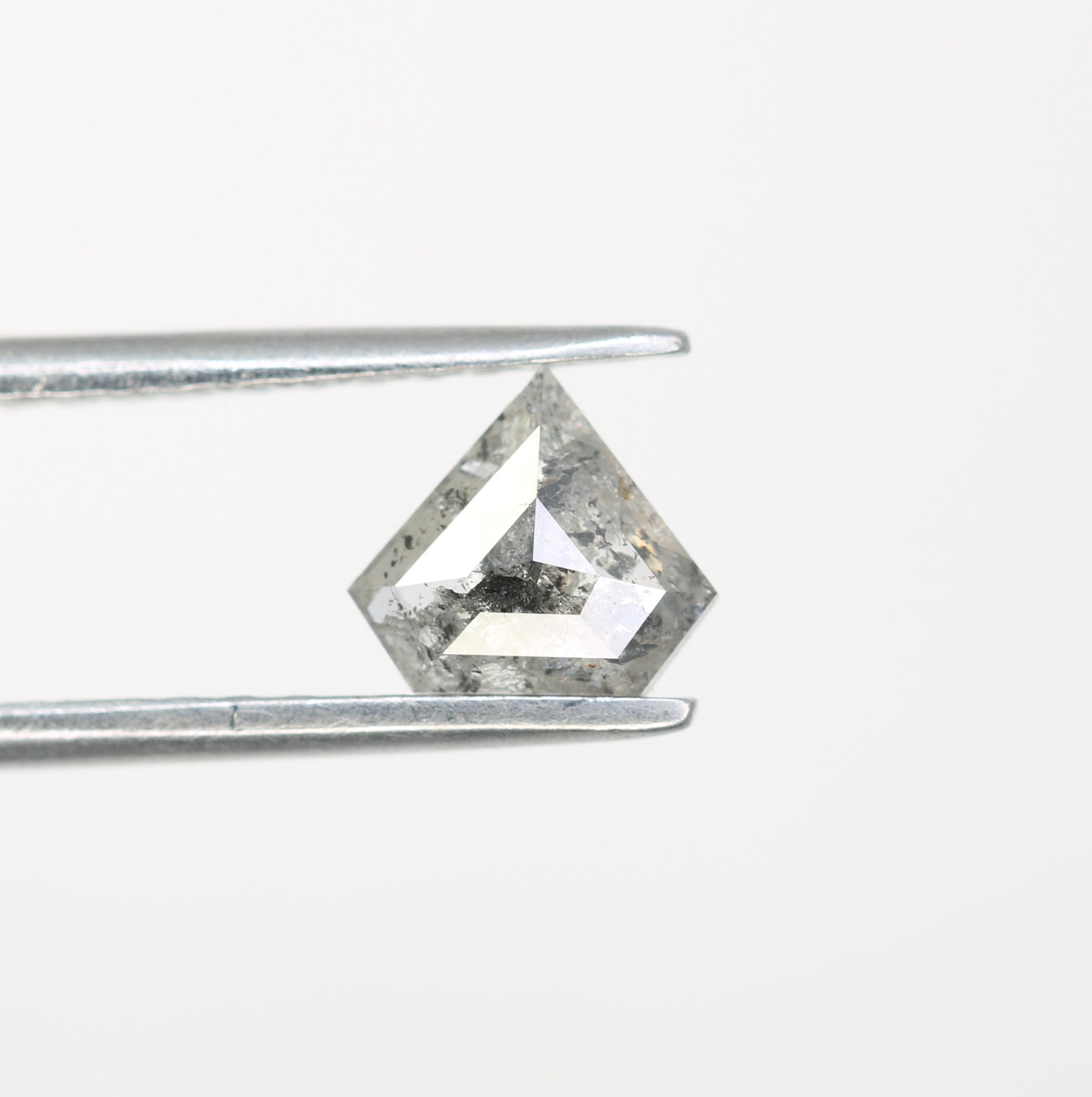 0.77 CT Diamond Cut Salt And Pepper Natural Diamond For Engagement Ring - JayKrishna Diamond