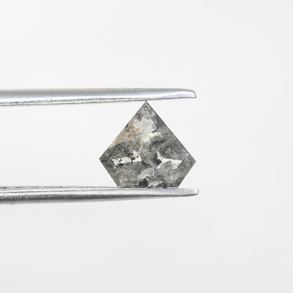 0.77 CT Diamond Cut Salt And Pepper Natural Diamond For Engagement Ring - JayKrishna Diamond