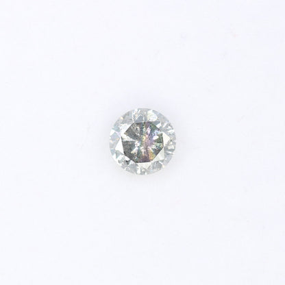 0.37 CT Round Salt and Pepper Brilliant Cut Diamond 4.50 MM | Natural Gemstone for Custom Engagement Rings, Unique & Ethical Fine Jewelry - JayKrishna Diamond