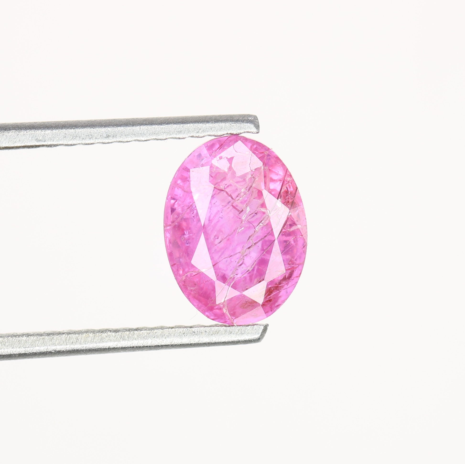 1.97 CT Oval Shape Loose Ruby Sapphire Gemstone For Designer Jewelry - JayKrishna Diamond