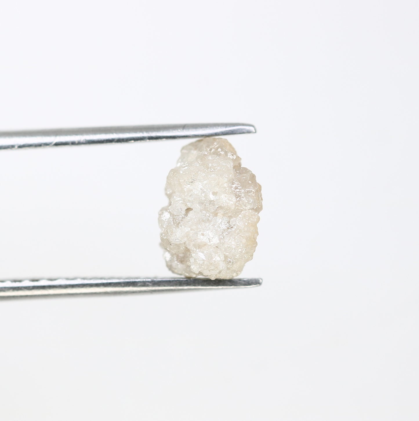 3.19 CT Rough Uncut White Irregular Shape Raw Diamond For Promise Ring - JayKrishna Diamond