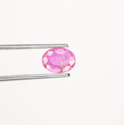 1.97 CT Oval Shape Loose Ruby Sapphire Gemstone For Designer Jewelry - JayKrishna Diamond