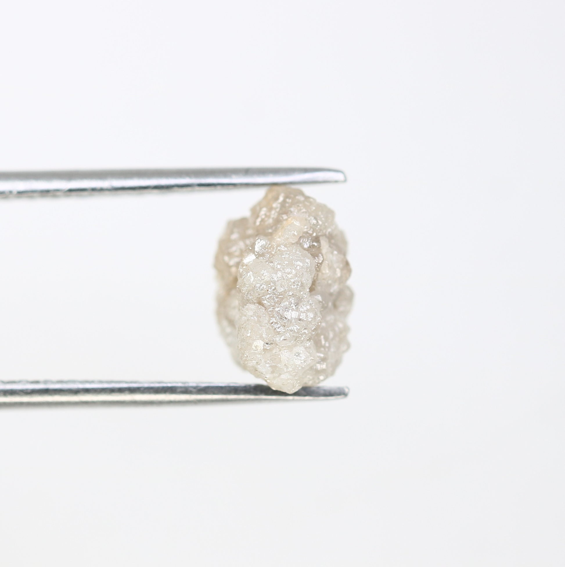 3.19 CT Rough Uncut White Irregular Shape Raw Diamond For Promise Ring - JayKrishna Diamond