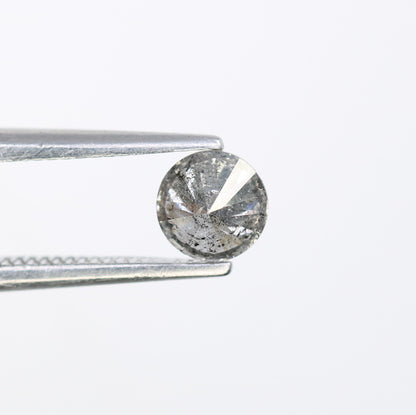 0.39 CT Brilliant Cut Salt and Pepper Round Loose Diamond for Custom Engagement Rings, Unique Fine Jewelry & Ethical Bridal Jewelry - JayKrishna Diamond