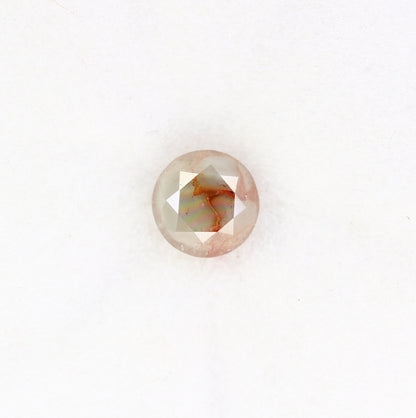 1.09 CT 5.90 x 4.70 MM Round Brilliant Cut Loose Grey Diamond For Engagement Ring - JayKrishna Diamond