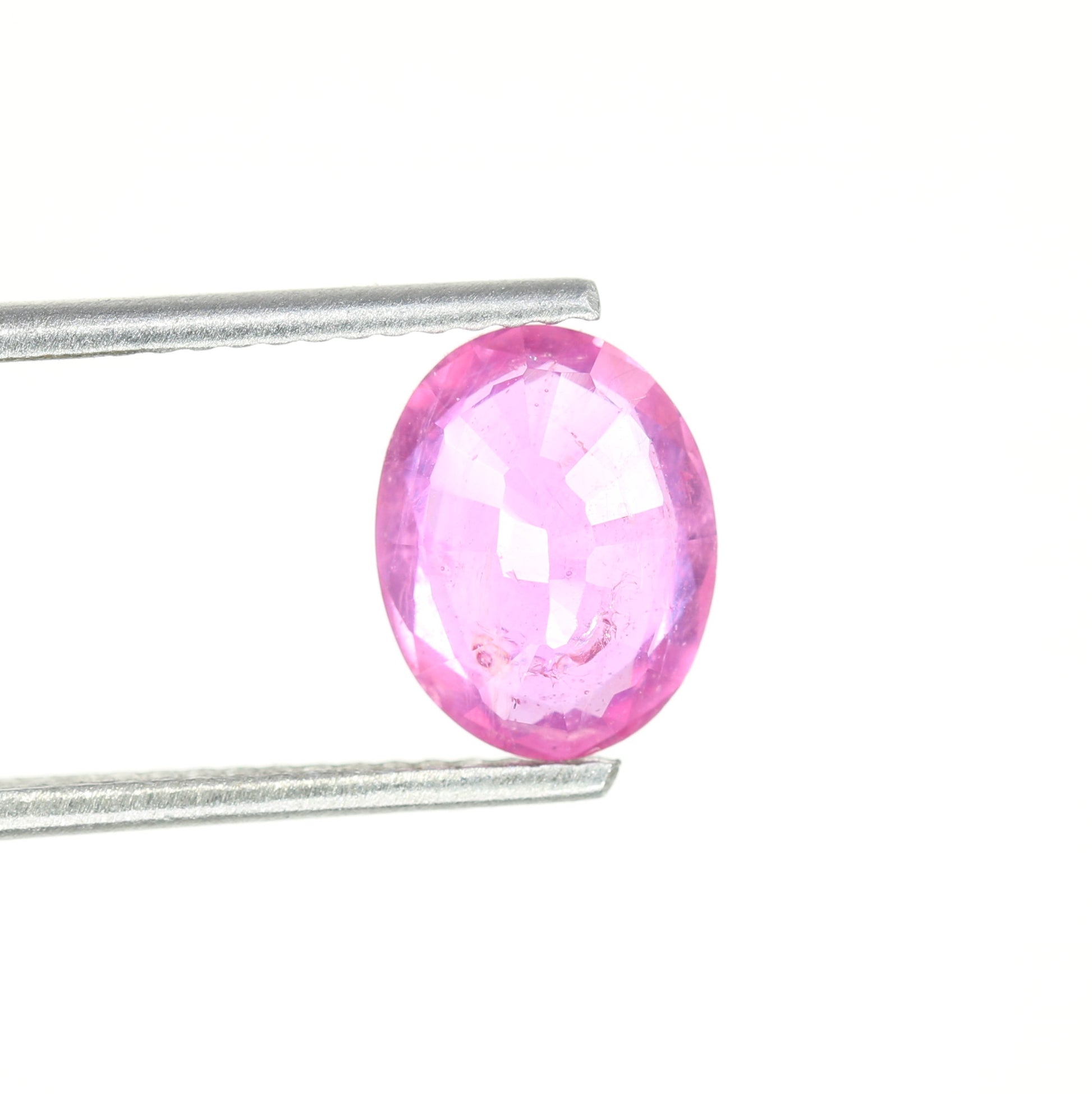 2.25 CT Loose Oval Shape Natural Ruby Sapphire Gemstone For Wedding Ring - JayKrishna Diamond
