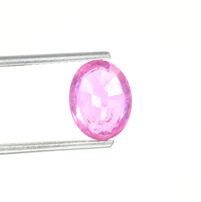 2.25 CT Loose Oval Shape Natural Ruby Sapphire Gemstone For Wedding Ring - JayKrishna Diamond