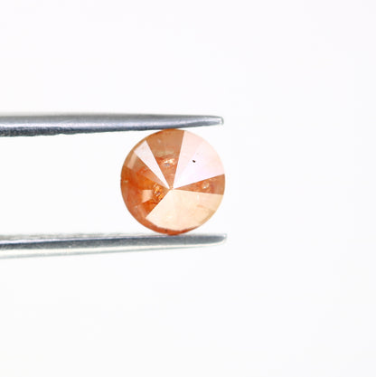 0.93 CT Natural Brilliant Cut Peach Loose Round Diamond For Proposal Ring - JayKrishna Diamond