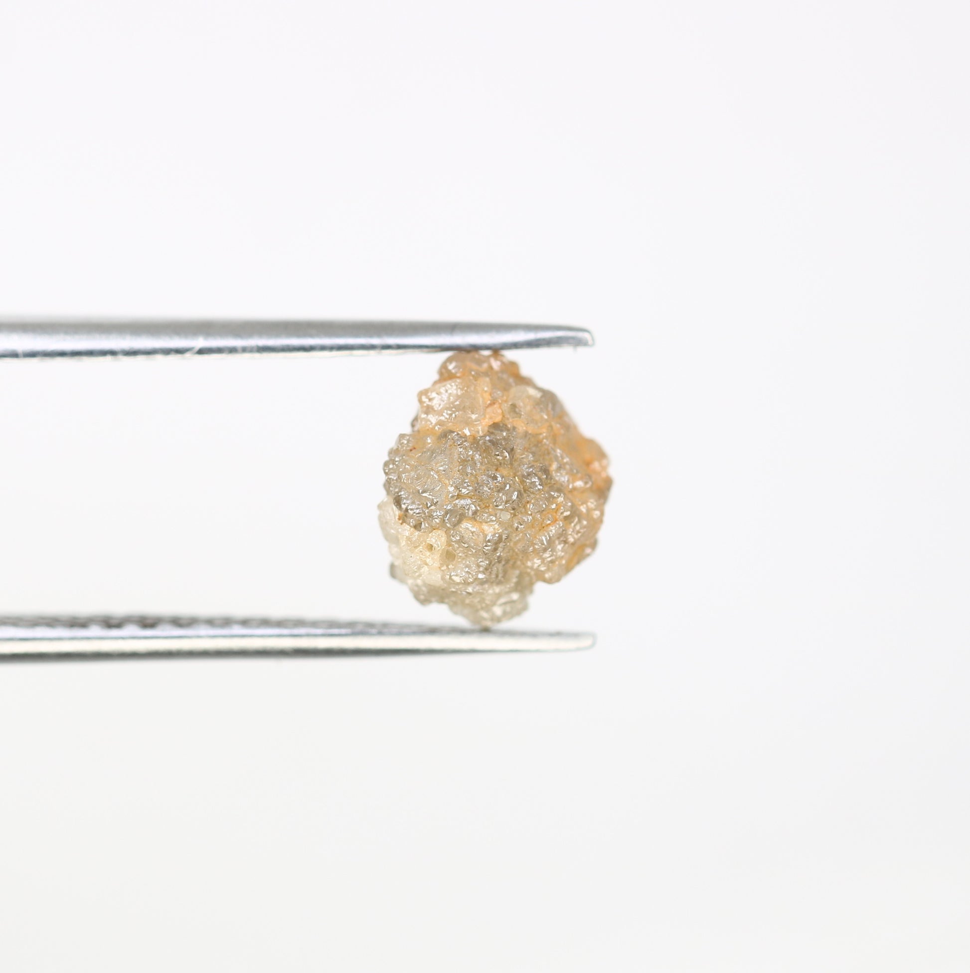 2.77 CT Irregular Shape Grey Uncut Raw Rough Diamond For Wedding Ring - JayKrishna Diamond
