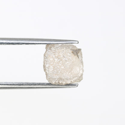 3.02 CT Uncut Grey Irregular Shape Raw Rough Diamond For Promise Ring - JayKrishna Diamond