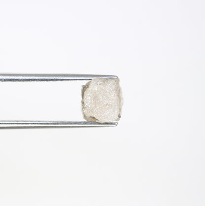3.02 CT Uncut Grey Irregular Shape Raw Rough Diamond For Promise Ring - JayKrishna Diamond