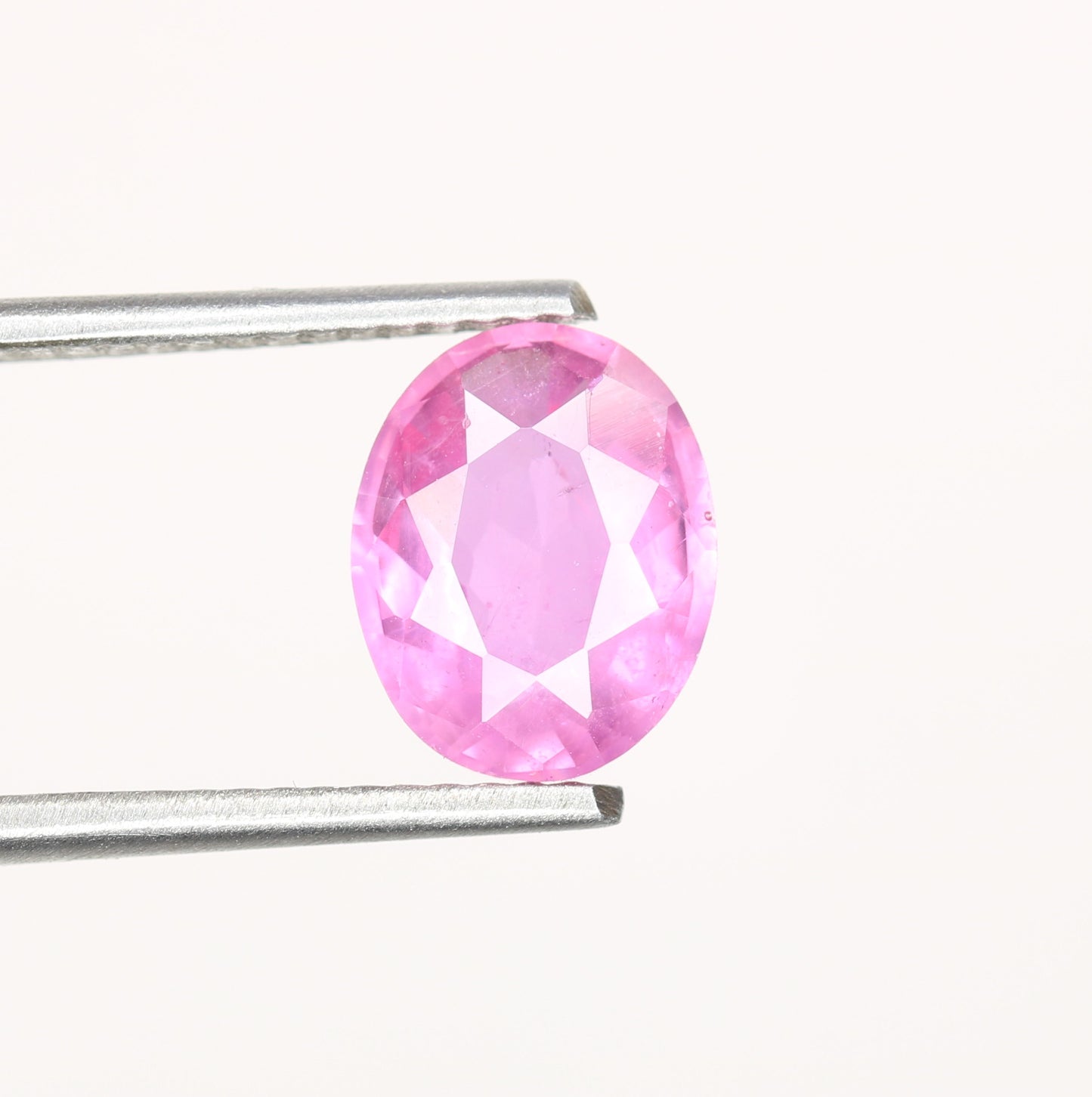 2.31 CT Fancy Ruby Sapphire Oval Cut Gemstone For Proposal Ring - JayKrishna Diamond