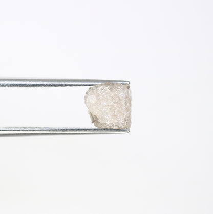 3.02 CT Uncut Grey Irregular Shape Raw Rough Diamond For Promise Ring - JayKrishna Diamond