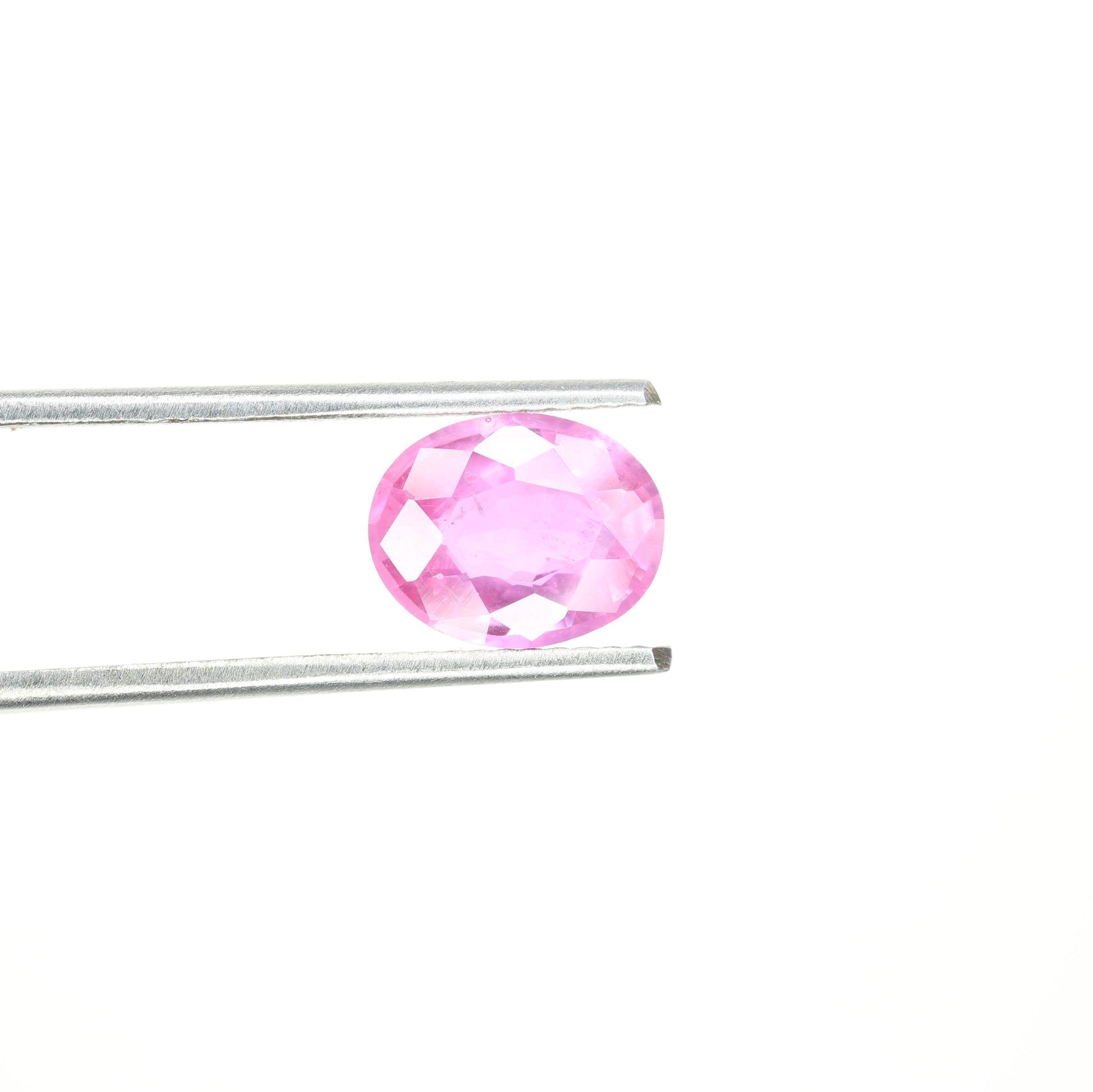 2.31 CT Fancy Ruby Sapphire Oval Cut Gemstone For Proposal Ring - JayKrishna Diamond
