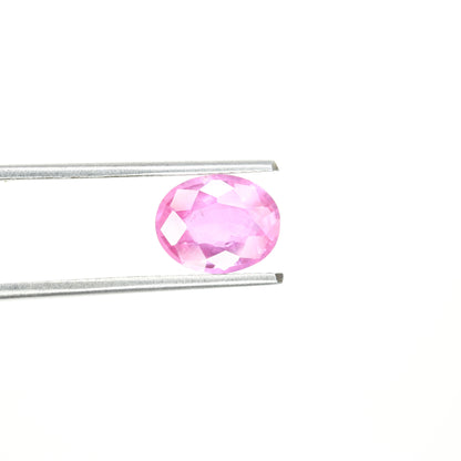 2.31 CT Fancy Ruby Sapphire Oval Cut Gemstone For Proposal Ring - JayKrishna Diamond