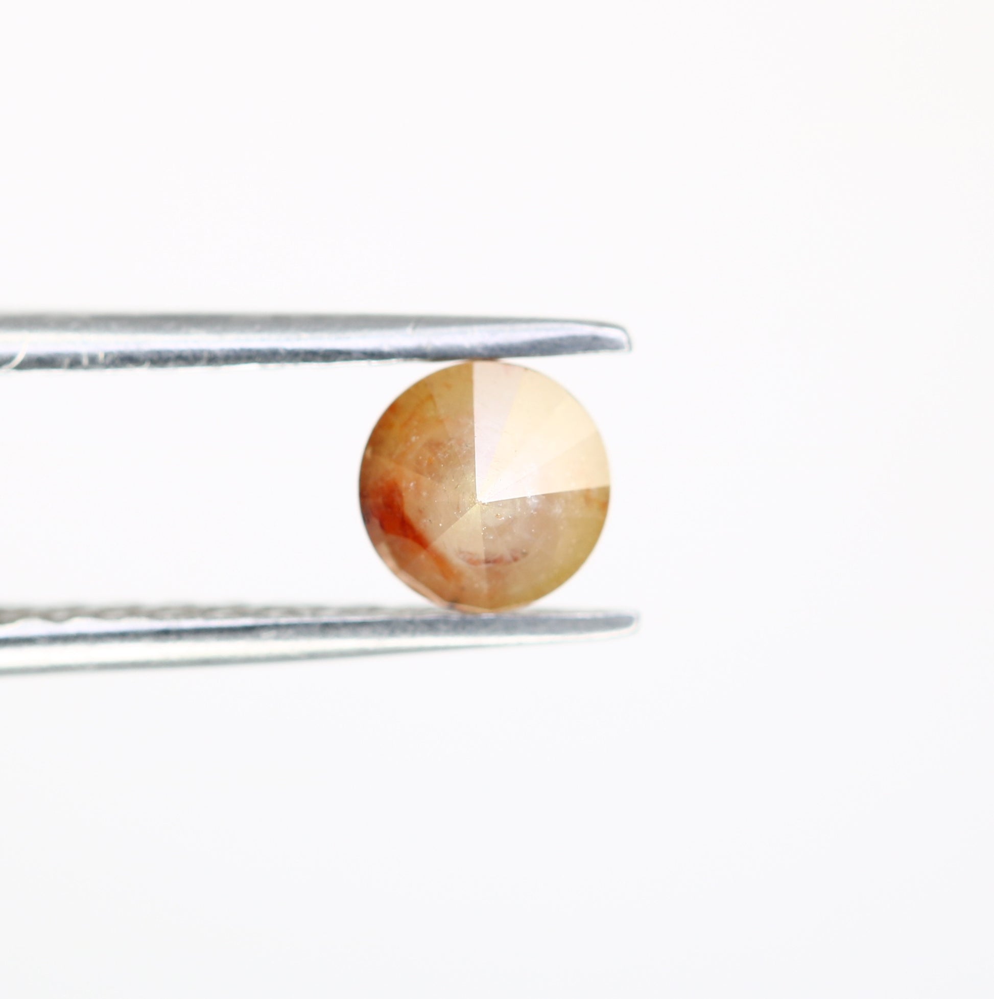 0.67 CT Peach Loose Natural Round Brilliant Cut Diamond for Proposal Ring - Unique Gemstone for Custom Jewelry Designs - JayKrishna Diamond
