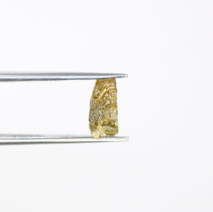 1.95 CT Raw Greenish Rough Uncut Irregular Shape Diamond For Wedding Ring - JayKrishna Diamond
