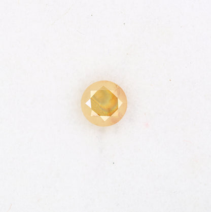 0.50 CT Light Yellow Loose Round Brilliant Cut Diamond For Engagement Ring - JayKrishna Diamond