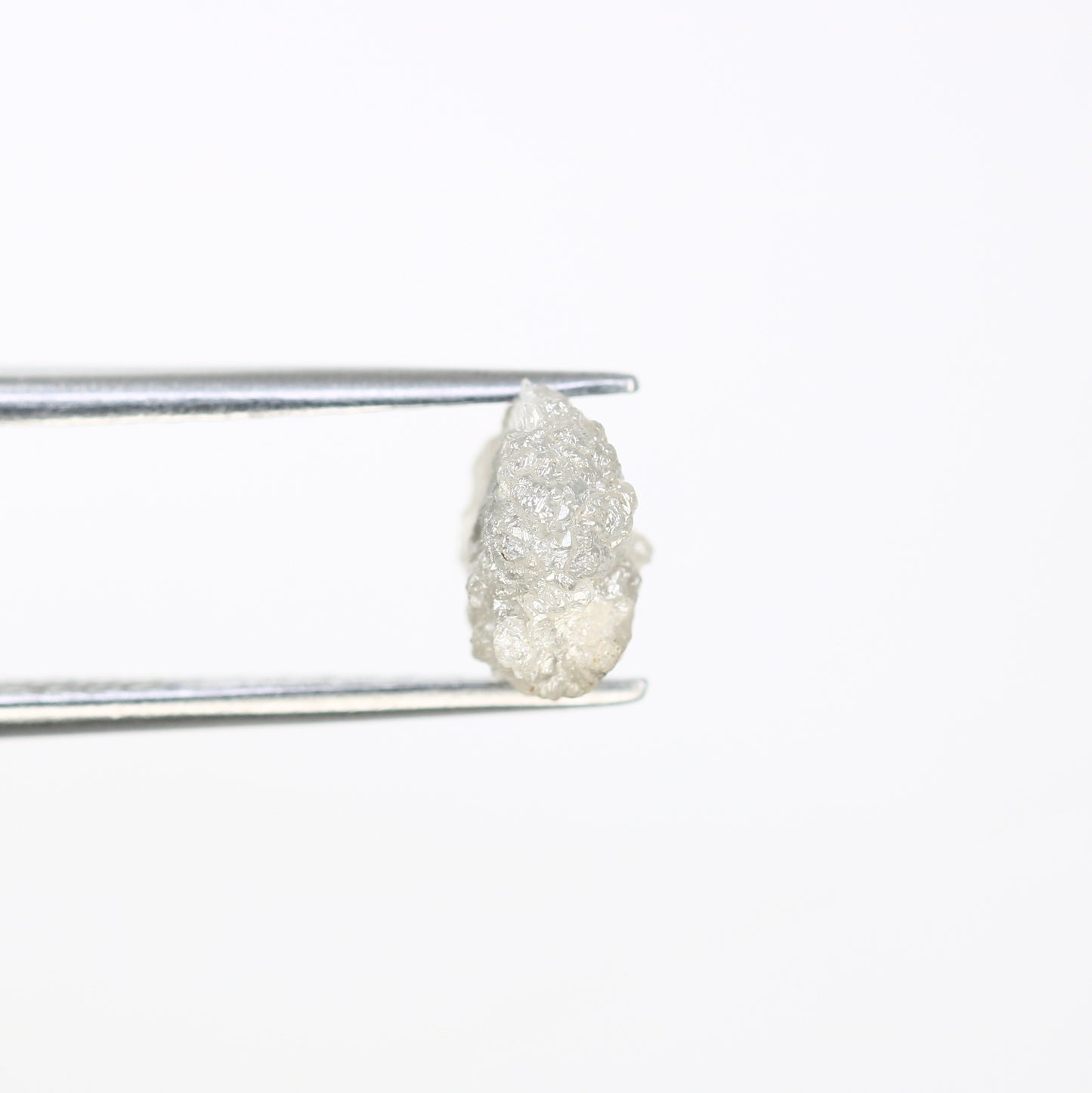 1.86 CT Raw Uncut Grey Rough Irregular Shape Diamond For Engagement Ring - JayKrishna Diamond