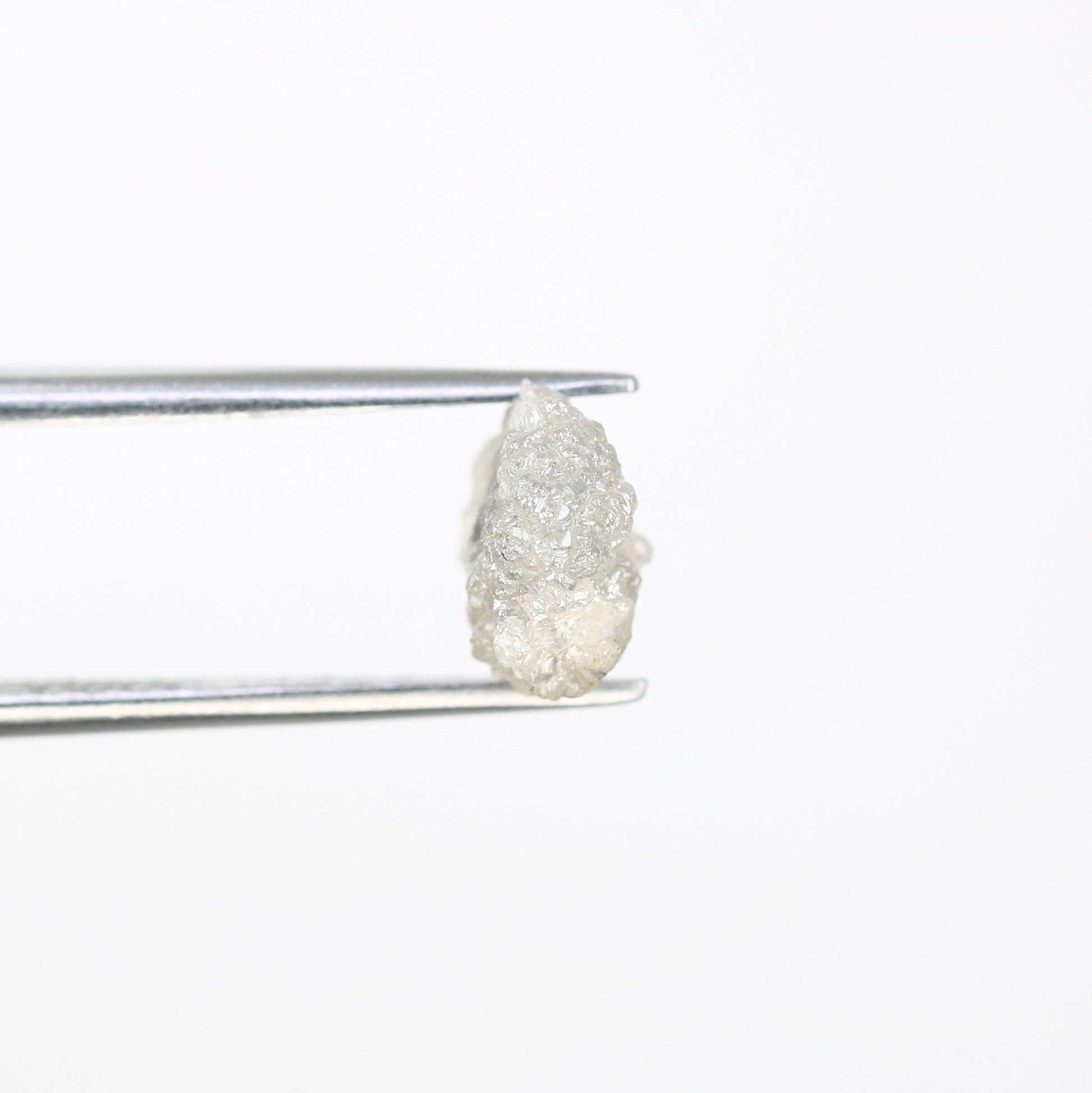 1.86 CT Raw Uncut Grey Rough Irregular Shape Diamond For Engagement Ring - JayKrishna Diamond