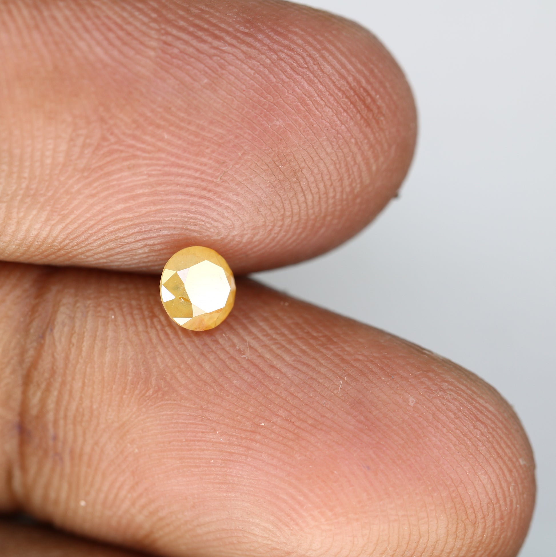 0.50 CT Light Yellow Loose Round Brilliant Cut Diamond For Engagement Ring - JayKrishna Diamond