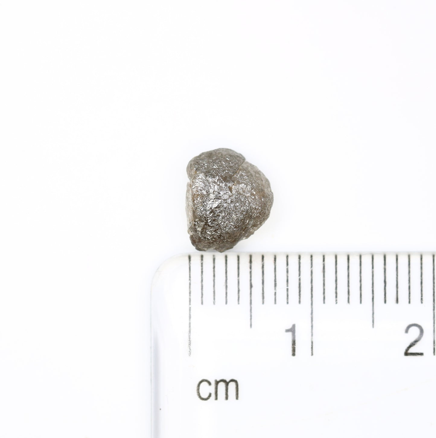 1.72 CT Rough Grey Irregular Shape Raw Diamond For Engagement Ring - JayKrishna Diamond
